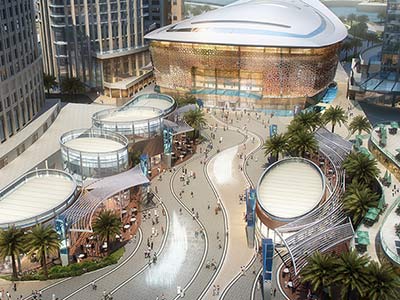 dubai opera front